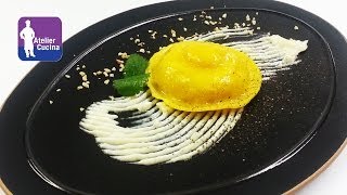 Raviolo ai funghi porcini e Formaggio di Fossa [upl. by Higley]