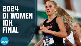 Parker Valby wins Womens 10K at the 2024 NCAA outdoor track and field championships [upl. by Akimehs451]