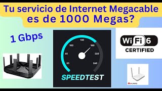 Tu Internet Megacable Es De 1000 Megas De Velocidad Esto Te Interesa [upl. by Worsham]