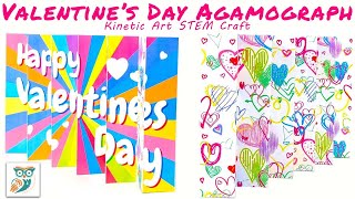 Valentines Day Agamograph STEM Craft [upl. by Prissie]