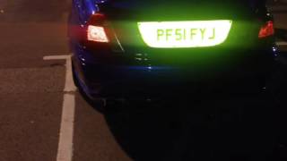 Mg zt 190 exhaust sound [upl. by Felisha342]