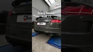 Sound booster Audi TT 8S 245 Cv soundbooster [upl. by Atinnor342]