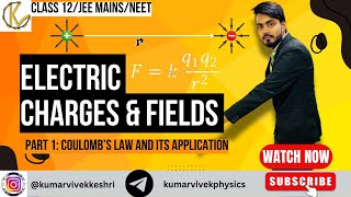 Electric Charge and Field Explained  JEE amp NEET Physics Mastery  Complete Guide amp Examples [upl. by Lingwood]