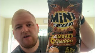 Jacob’s Smoked Cheddar Flavour Mini Cheddars  Review [upl. by Notse]