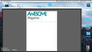 Creating Masthead in InDesign [upl. by Marc]