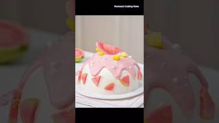 The yummiest Fruit cake ever😋🍰🍑🍉🍐🍓shorts ytshorts cake fruitcake asmr [upl. by Rozelle]