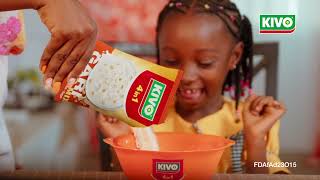 Kivo 4 in 1 Gari Soaking Mix Commercial [upl. by Brubaker]