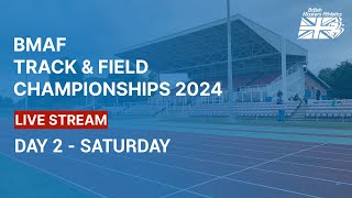 LIVE  British Masters Athletics Track amp Field Championships 2024  Saturday [upl. by Cadmar]