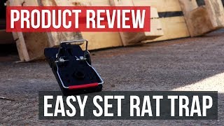 Easy Set Rat Trap How to Trap Rats [upl. by Aneeres]