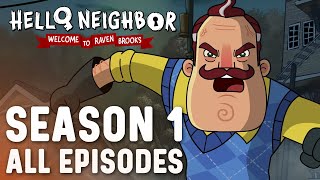 Hello Neighbor Cartoon Season 1  helloneighbor animatedseries  Welcome to Raven Brooks [upl. by Yancey]