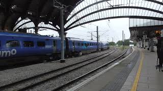 Lumo Class 803 002 pass York for London Kings Cross [upl. by Kalil]