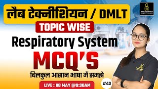 Respiratory system anatomy amp physiology in hindi  Organs  structure  functions  DMLT [upl. by Halpern708]