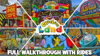 CBeebies Land Full Walkthrough With Every Ride Alton Towers Oct 2022 4K [upl. by Nogam]