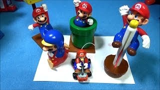 맥도날드 해피밀 슈퍼 마리오 장난감 가지고 놀기 Mcdonalds happy meal Super Mario ToysMicrosizers [upl. by Langham278]