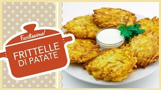 FRITTELLE DI PATATE  ROSTI  Potato Pancakes sub eng [upl. by Selinski]