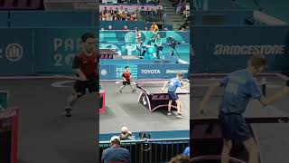 This is just respect for the table tennis player paris2024 respect worldtabletennis tabletennis [upl. by Imotas]