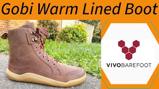 Gobi Warm Lined Winter Boot  Vivobarefoot Unboxing Review Barefoot Shoe 2024 Warmlined Snowboot [upl. by Oigimer564]