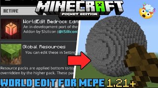 World Edit Addon For Minecraft PE 121  World Edit Addon For MCPE 🔥 PS Gamer RTX [upl. by Yaresed]