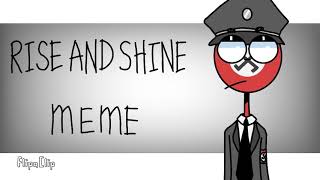 Rise and shine MEME  Countryhumans Third Reich OLD [upl. by Alaric]