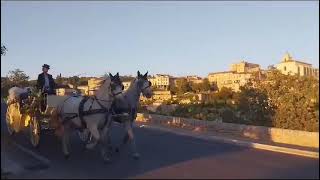 Mariage en calèche à Gordes [upl. by Ahseim]