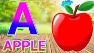 A For AppleB For BallC For CatEnglish Alphabet For KidsPhonics AbcdA For Apple New Video4189 [upl. by Natie]