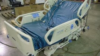 HillRom P1170D Hospital Bed on GovLiquidationcom [upl. by Lertnahs500]