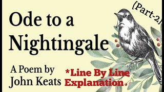 Ode To A Nightingle By John Keats in Bengali [upl. by Anzovin]