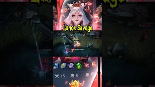 Lunox Best Build 2024  Lunox full damage build 2024 lunox lunoxgameplay shorts [upl. by Shaylah]