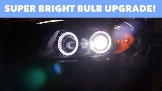 LED Low Beam Bulb Upgrade  BMW E90 [upl. by Shandra]