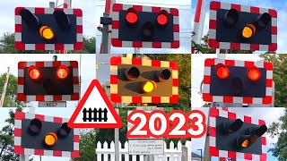 UK Level Crossings 2023 [upl. by Aihsit]