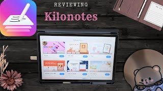 Reviewing Kilonotes for Android kilonotesapp [upl. by Hertzog720]