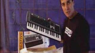 Creative Prodikeys PCMIDI Keyboard UnBoxing [upl. by Llertnod]