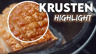 Krustenbraten aus dem DUTCH OVEN 🔥  SO wird die Kruste PERFEKT [upl. by Yenmor207]