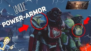 Fallout 4   Unique Power Armor in Far Harbor  Location GermanDeutsch HD [upl. by Einalam868]