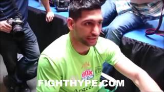 AMIR KHAN BLASTS KELL quotMR KING OF MANDATORIESquot BROOK TELLS HIM TO GROW BALLS amp CALLS HIS BLUFF [upl. by Joshuah862]