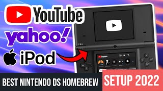 TOP 5 BEST HOMEBREW APPS FOR THE NINTENDO DS DSI 2022 UPDATED  WITH REVIEW  TUTORIAL [upl. by Ralleigh690]