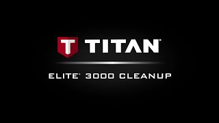 Titan Elite 3000 Electric Airless Sprayer HowTo Clean Up [upl. by Sadick357]