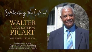 Celebrating the Life of Walter Allan Royton Picard [upl. by Lach869]