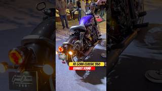 Royal Enfield Goan Classic 350 Exhaust Sound  BikeWale shorts [upl. by Ainitsirhc]