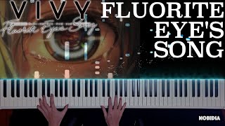 FULL Fluorite Eyes Song  Vivy Fluorite Eyes Song EDEp 13 Insert Song piano [upl. by Alver]