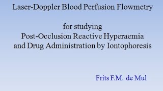 Laser Doppler Blood Perfusion Flowmetry for PORH PAOD and Iontophoresis [upl. by Pauline]