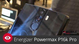 Energizer Powermax P16k Pro MWC 2018 [upl. by Claudine]