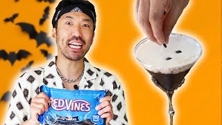 Creating a Halloween Mocktail using Black Licorice [upl. by Selokcin]