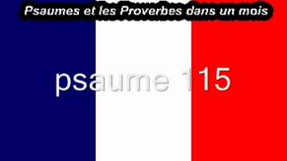 Jour 23 Psaumes et les Proverbes dans un mois [upl. by Ehr792]