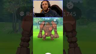 REGIROCK SHINY ✨ EN LIVE  pokemongo pokemon regirock shinypokemon [upl. by Giffie]