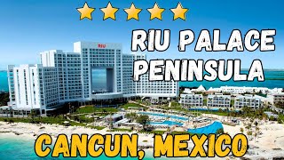 Hotel Riu Palace Peninsula  Cancun Mexico AllInclusive Resort [upl. by Assirram]