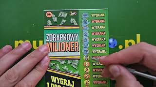 Zdrapki Lotto 🎲 Zdrapkowy Milioner 0645 💲💲 Zakończenie Sprzedaży [upl. by Klusek]