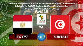 🤾FINALE🏆EGYPT🆚TUNISIE🏆 20st Men’s youth Africa Nations championship [upl. by Laforge]