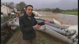 Somerset battles extreme flooding [upl. by Buchanan]