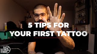 WHAT TATTOO SHOULD I GET 5 TIPS FOR YOUR FIRST TATTOO ⚡⚡⚡ NA TATTOO STUDIO  NEW DELHI INDIA [upl. by Sybyl]